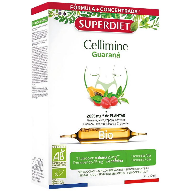 CELLIMINE QUEMA GRASAS BIO 20 AMPOLLAS SUPERDIET