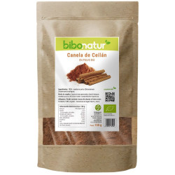CANELA DE CEILÁN EN POLVO ECO 150G BIBONATUR