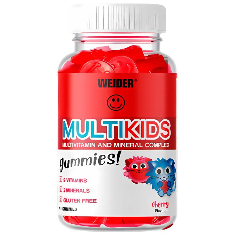 GUMMIES MULTIKIDS 50 GOMINOLAS WEIDER