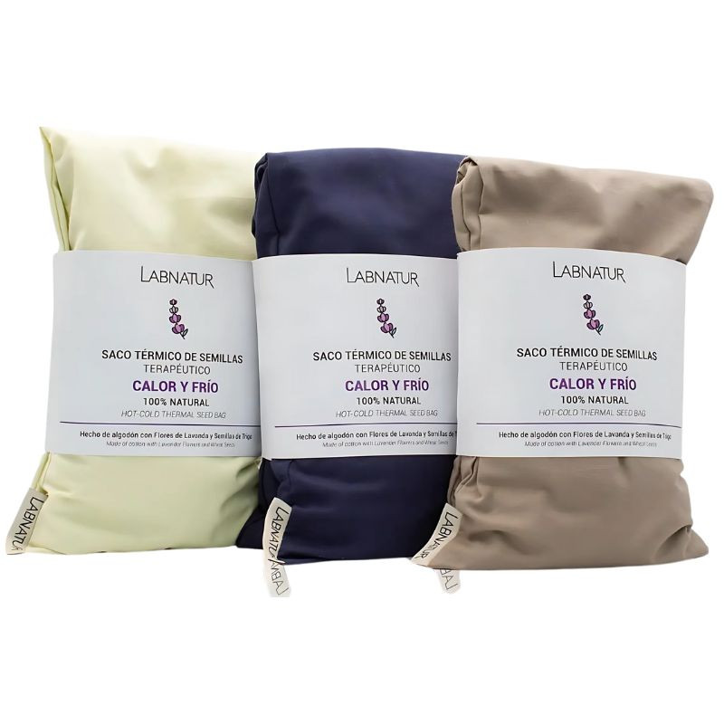 SACO TÉRMICO CON SEMILLAS FRÍO Y CALOR LABNATUR