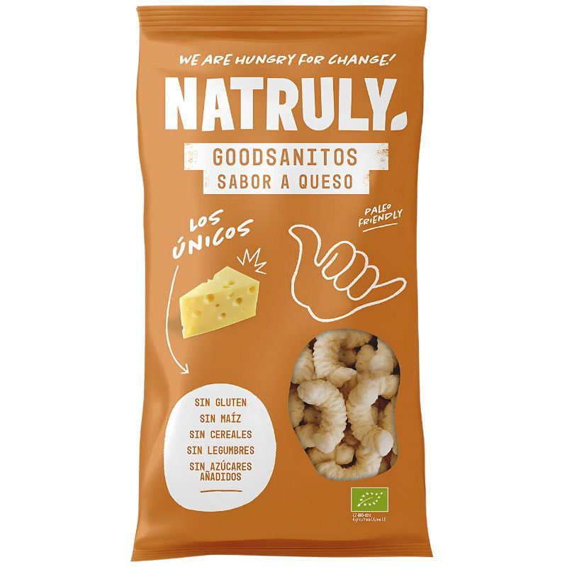 GOODSANITOS SABOR QUESO BIO 70G NATRULY