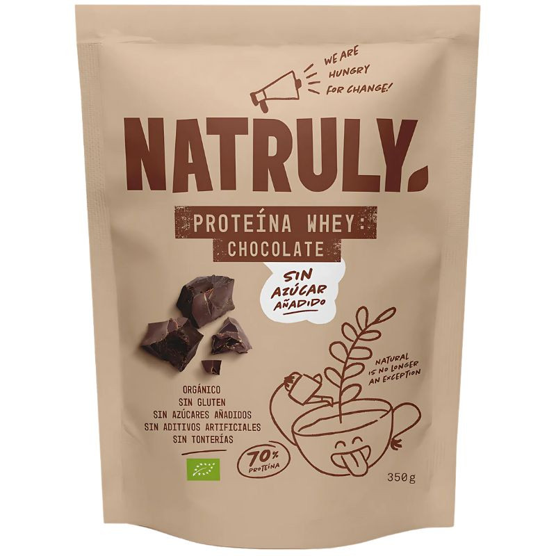 PROTEÍNA WHEY CHOCOLATE BIO 350G NATRULY