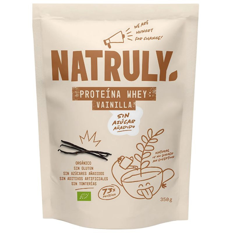 PROTEÍNA WHEY VAINILLA BIO 350G NATRULY