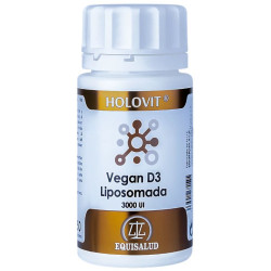 HOLOVIT VEGAN D3 LIPOSOMADA 3000UI 50 CAPSULAS EQUISALUD