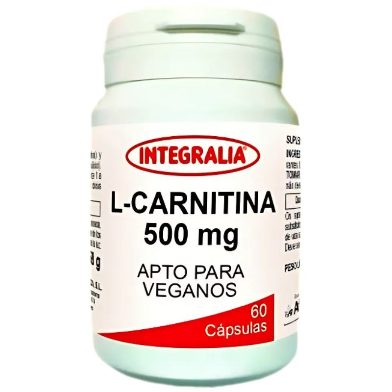 L-CARNITINA 500MG 60 CÁPSULAS INTEGRALIA