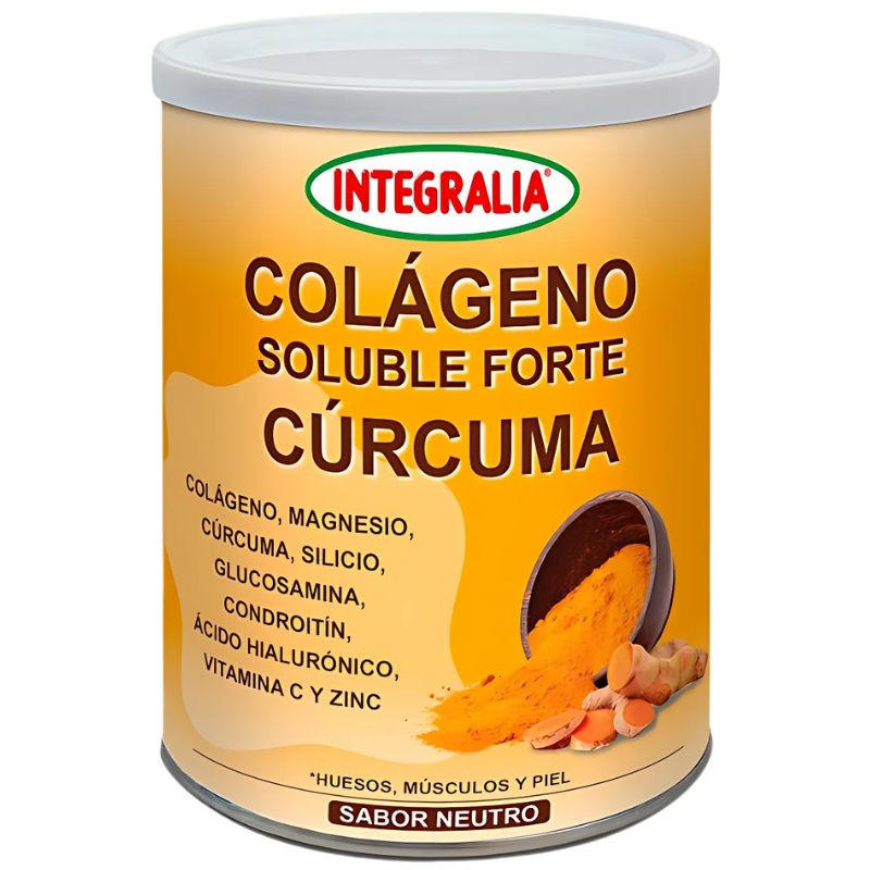 COLÁGENO SOLUBLE FORTE CÚRCUMA 300G INTEGRALIA