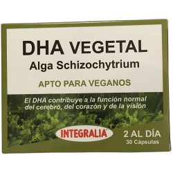 DHA VEGETAL 30 CÁPSULAS INTEGRALIA