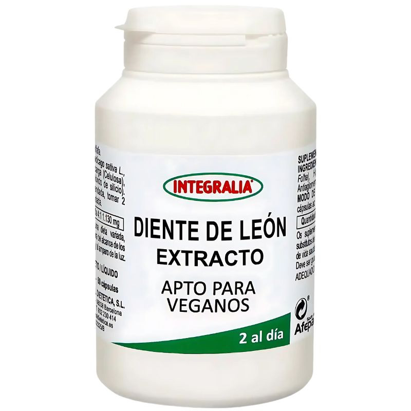 EXTRACTO DE DIENTE DE LEON 60 CÁPSULAS INTEGRALIA