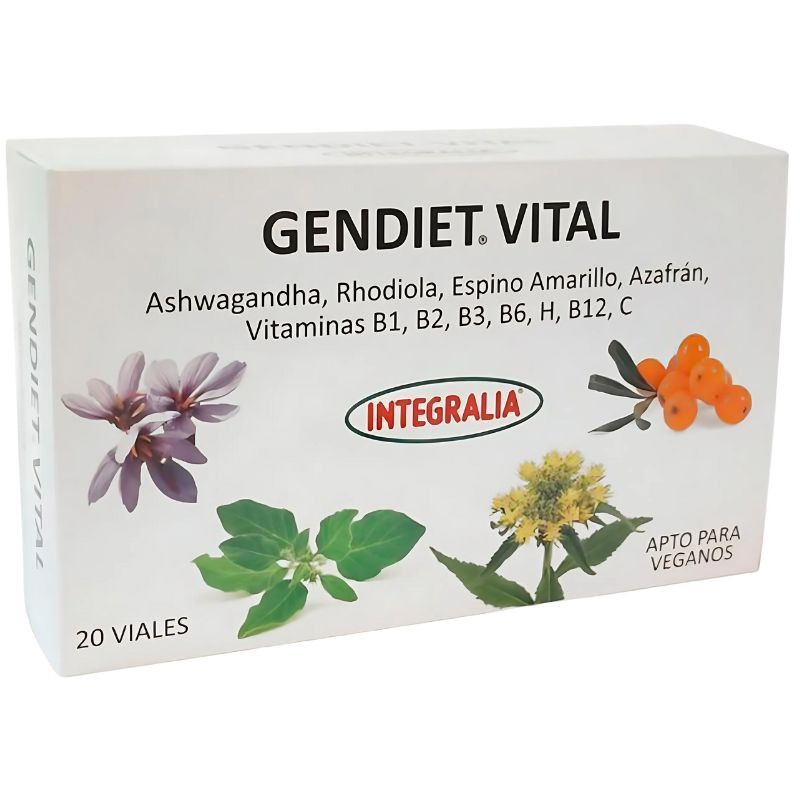 GENDIET VITAL 20 VIALES INTEGRALIA