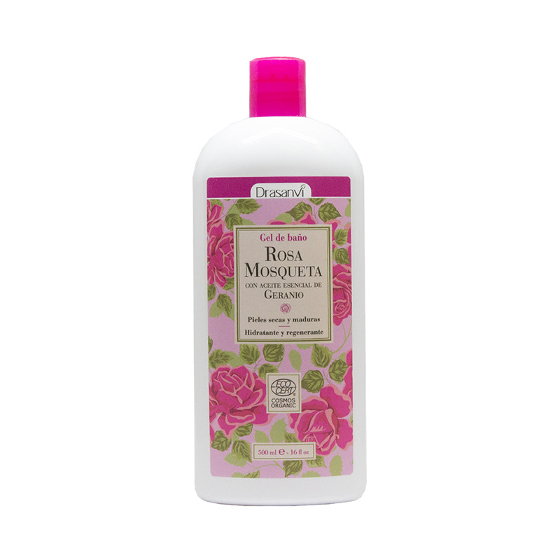 GEL BAÑO DE ROSA MOSQUETA BIO 500Ml. DRASANVI