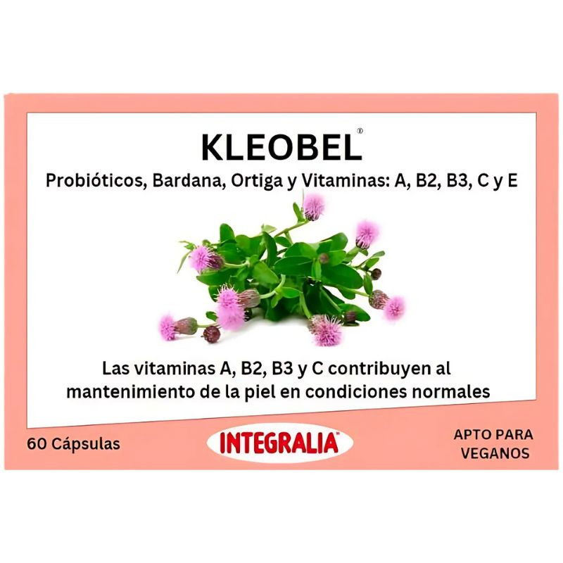 KLEOBEL CON PROBIÓTICOS 60 CÁPSULAS INTEGRALIA