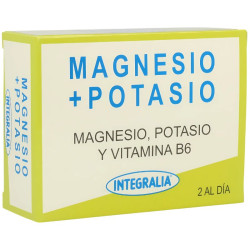 MAGNESIO + POTASIO 120 CÁPSULAS INTEGRALIA