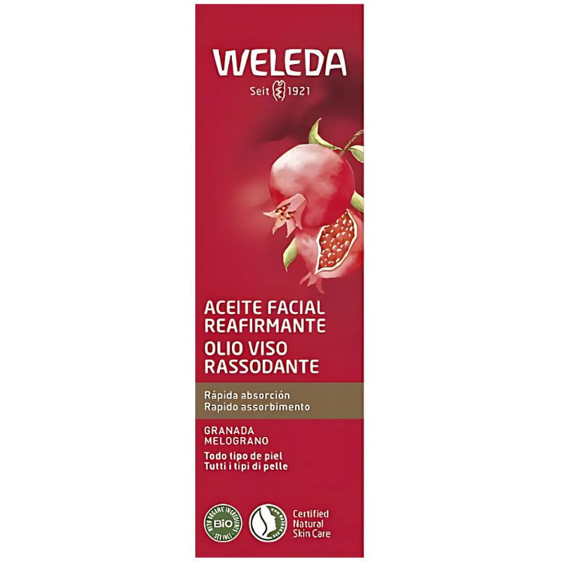 ACEITE FACIAL REAFIRMANTE DE GRANADA 30ML WELEDA