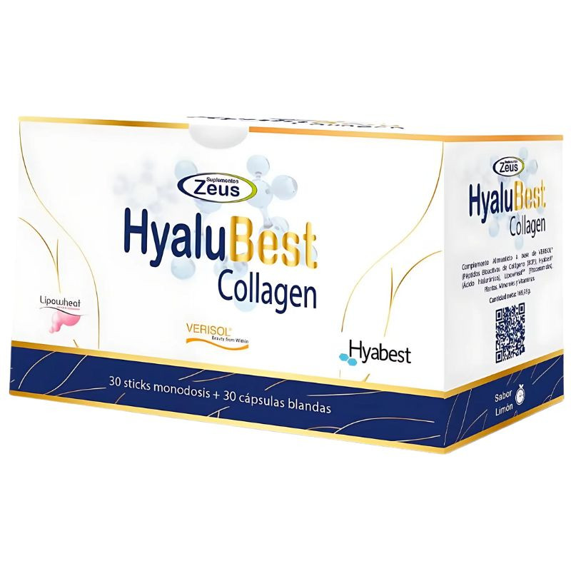 HYALUBEST COLLAGEN 30 STICKS + 30 CÁPSULAS ZEUS
