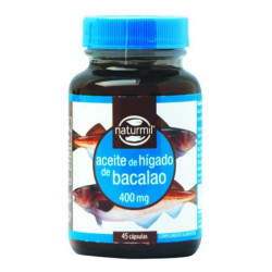 ACEITE DE HIGADO DE BACALAO 400Mg. 45 PERLAS NATURMIL