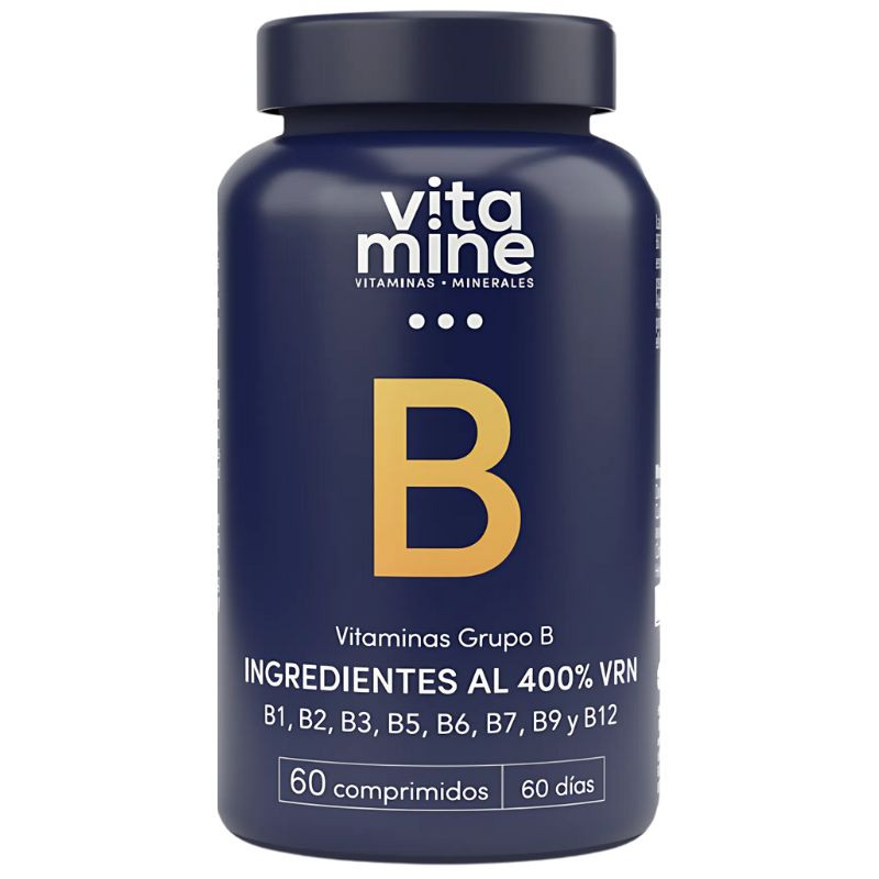VITAMINAS GRUPO B 500MG 60 COMPRIMIDOS HERBORA