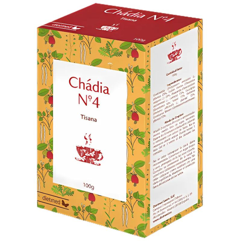 TÉ Nº4 CHÁDIA 100G DIETMED