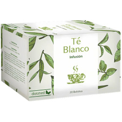 INFUSIÓN TÉ BLANCO 20 BOLSITAS DIETMED