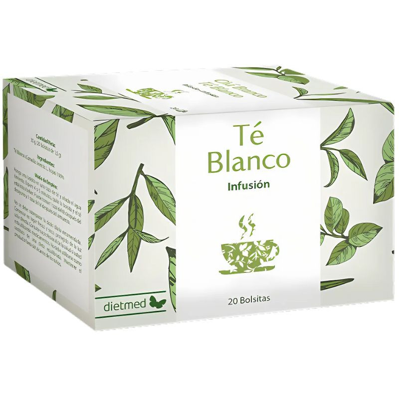 INFUSIÓN TÉ BLANCO 20 BOLSITAS DIETMED