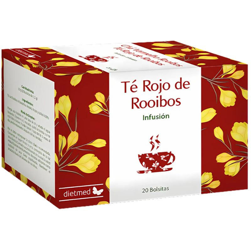INFUSIÓN TÉ ROJO DE ROOIBOS 20 BOLSITAS DIETMED