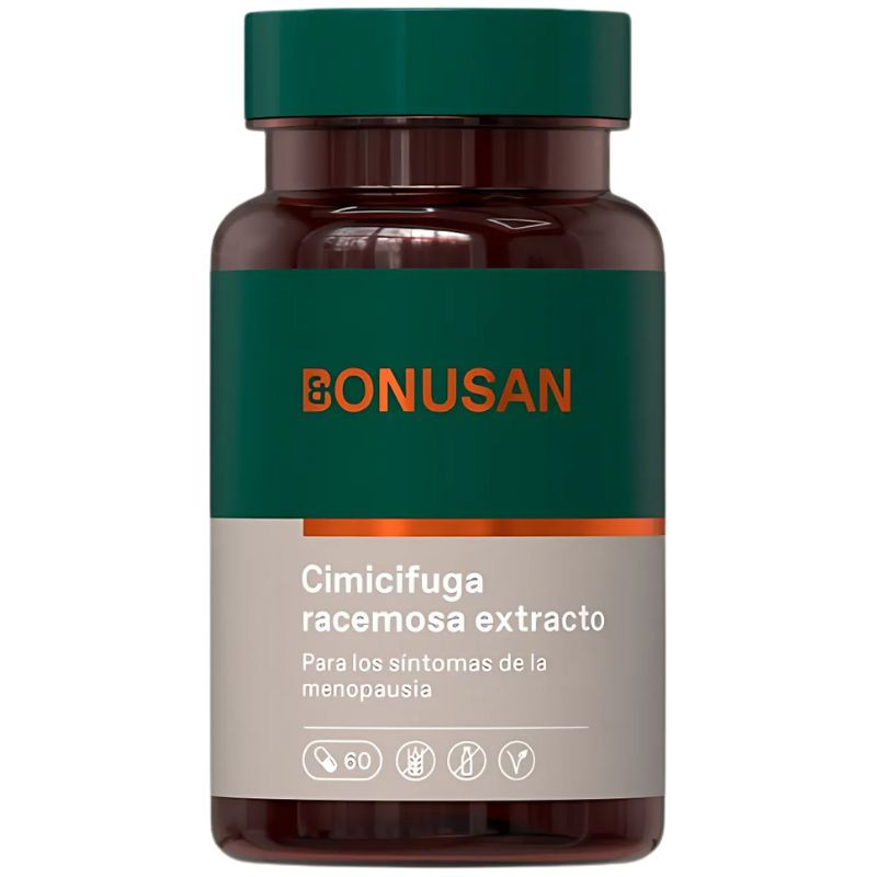 CIMICIFUGA RACEMOSA 60 CAPSULAS VEGETALES BONUSAN