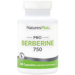 PRO BERBERINA 750MG 60 CÁPSULAS VEGETALES NATURES PLUS