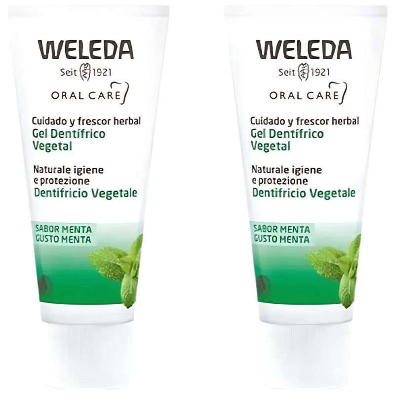 DUO DENTIFRICO VEGETAL 50% WELEDA