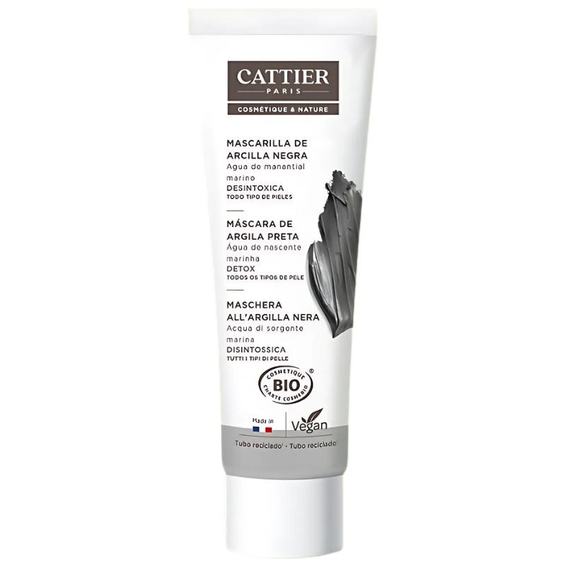MASCARILLA DE ARCILLA NEGRA 100ML CATTIER