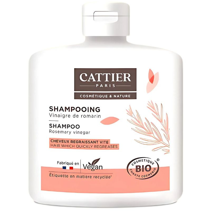 CHAMPÚ CABELLOS GRASOS CON VINAGRE DE ROMERO 250ML CATTIER