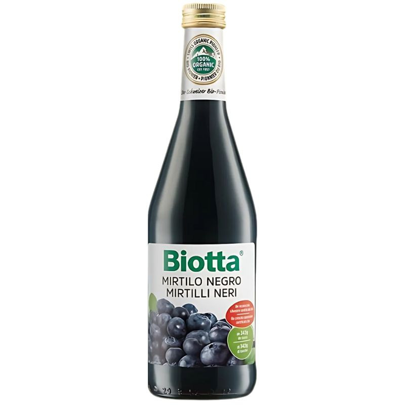 MIRTILOS NEGROS 500ML BIOTTA