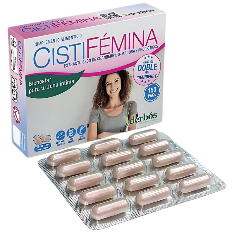 CISTIFEMINA 30 CAPSULAS DERBOS