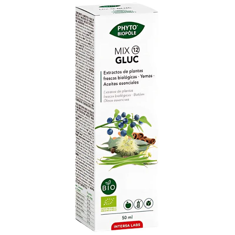 PHYTO-BIOPOLE Nº12 MIX-GLUC BIO 50Ml. INTERSA