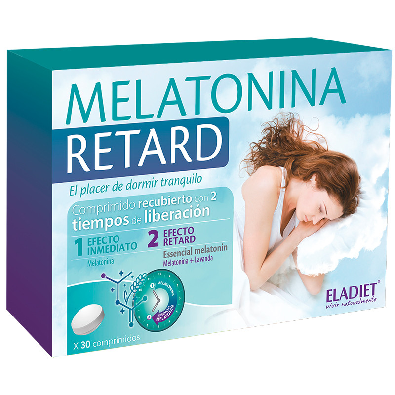MELATONINA RETARD 30 COMPRIMIDOS ELADIET