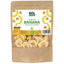 CHIPS DE BANANA BIO 150G SOL NATURAL