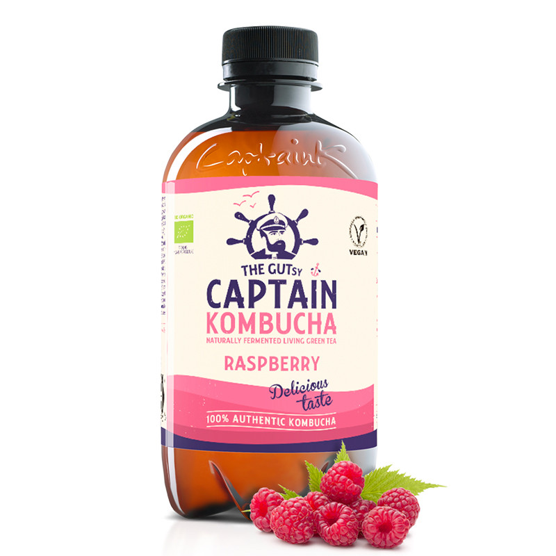 CALIFORNIA RASPERRY 1L CAPTAIN KOMBUCHA