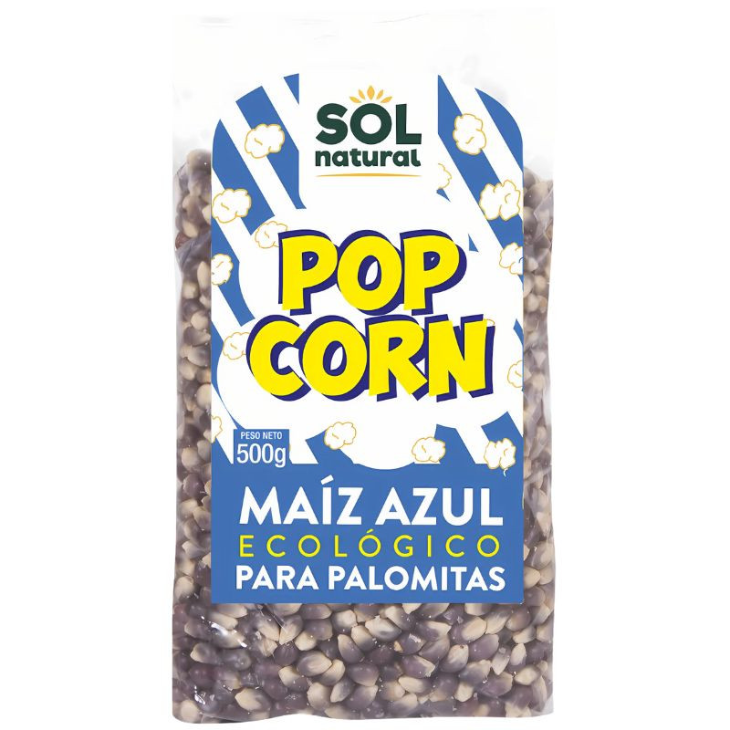 MAÍZ AZUL PARA PALOMITAS BIO 500G SOL NATURAL