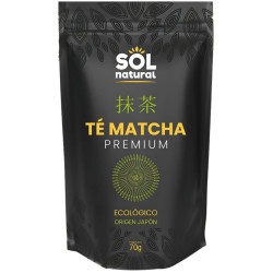 MATCHA PREMIUM JAPÓN EN POLVO BIO 70G SOL NATURAL
