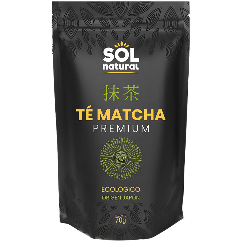 MATCHA PREMIUM JAPÓN EN POLVO BIO 70G SOL NATURAL