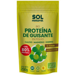 PROTEÍNA DE GUISANTE BIO 250G SOL NATURAL