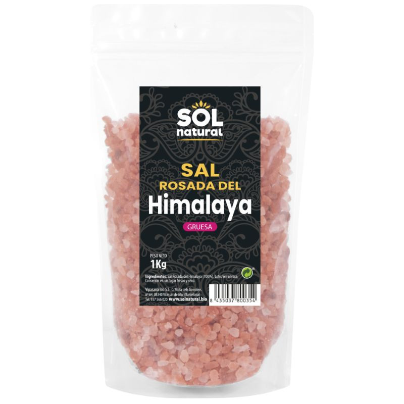 SAL GRUESA ROSADA DEL HIMALAYA 1KG SOL NATURAL