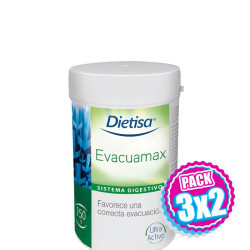 Pack 3x2 EVACUMAX 150Gr....