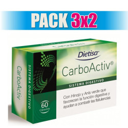 Pack 3x2 CARBOACTIV 60...