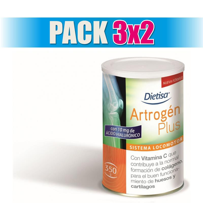 Pack 3x2 ARTROGEN PLUS 350Gr. DIETISA