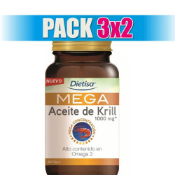 Pack 3x2 OMEGA 3 MEGA KRILL...