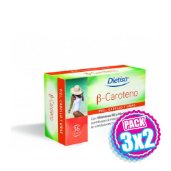 Pack 3x2 B-CAROTENO 36...