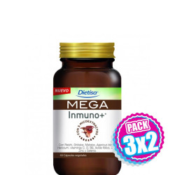 Pack 3x2 MEGA INMUNO+ 60...