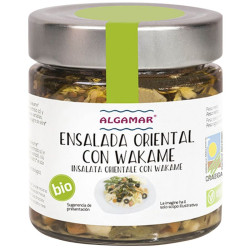 ENSALADA ORIENTAL CON WAKAME BIO 180G ALGAMAR