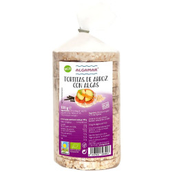TORTITAS DE ARROZ Y ALGAS BIO 100G ALGAMAR