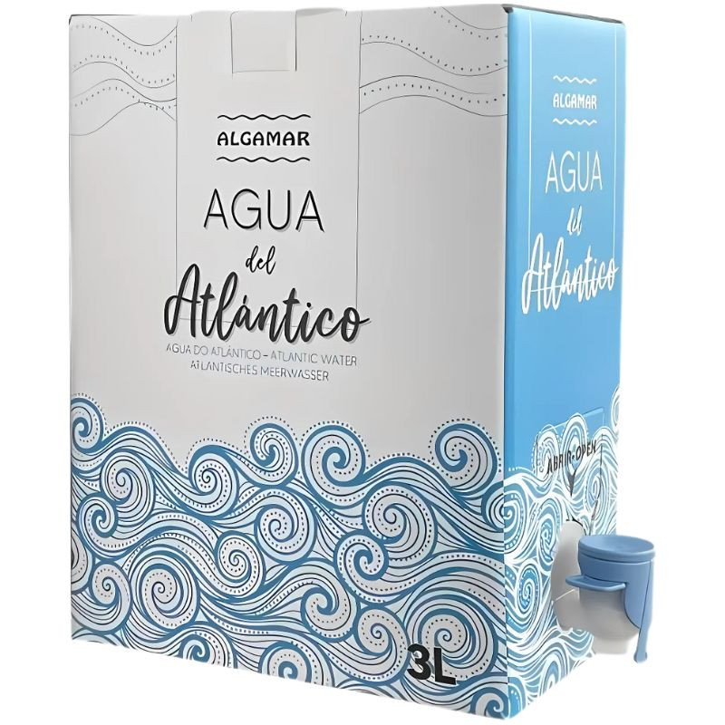 AGUA DEL OCÉANO ATLÁNTICO (BAG IN BOX) 3L ALGAMAR