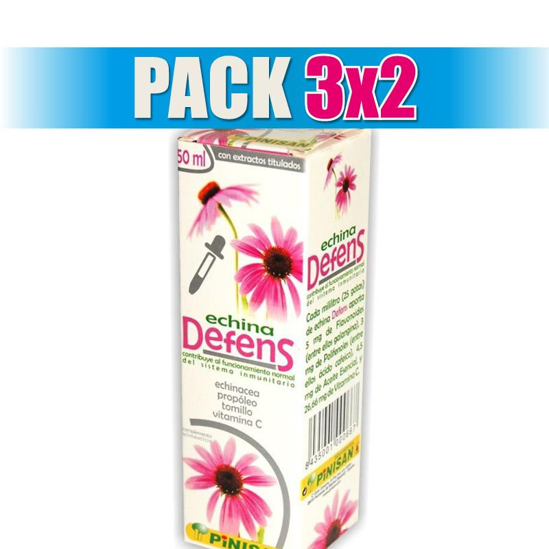Pack 3x2 ECHINA DEFENS 50Ml. PINISAN